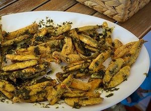 Una foto de Boquerones fritos en Air Fryer (con aliño)