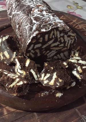 Una foto de *Salchichón de Chocolate Power *