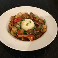 A picture of Sweet and Sour Pork.