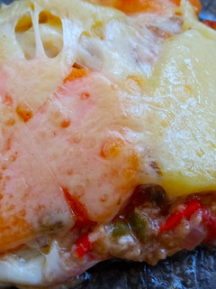Una foto de Pastel de papas y boniatos con atún