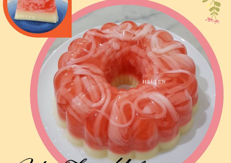 Resep Puding Tape Kelapa yang Bikin Ngiler