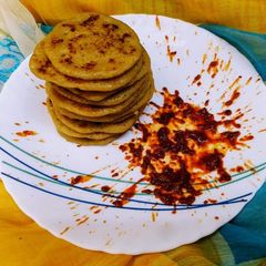 A picture of Fenugreek sweet dosa.