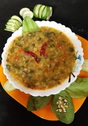 A picture of Healthy Spinach Daal.