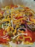 Pizza con base de Coliflor. Keto & Low Carb