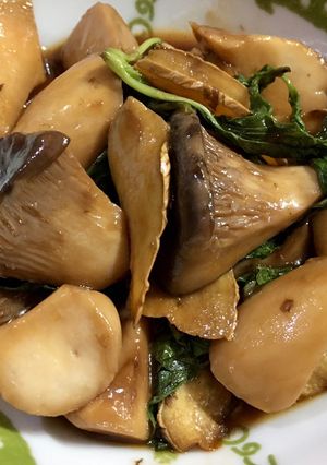 三杯杏鮑菇 的食譜成品照片