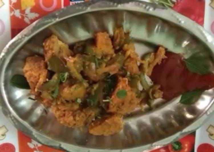 Rajasthani bhi/chinese(lauki ka dhokla ke Manchurian)