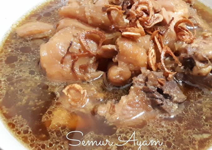 25. Semur ayam endeus