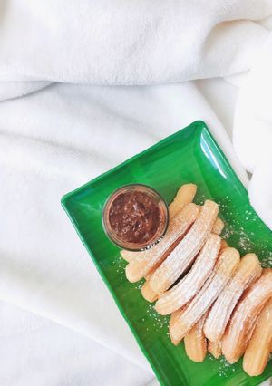 Foto resep Churros+ovomaltine