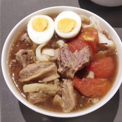 A picture of Tomato Beef Noodle.