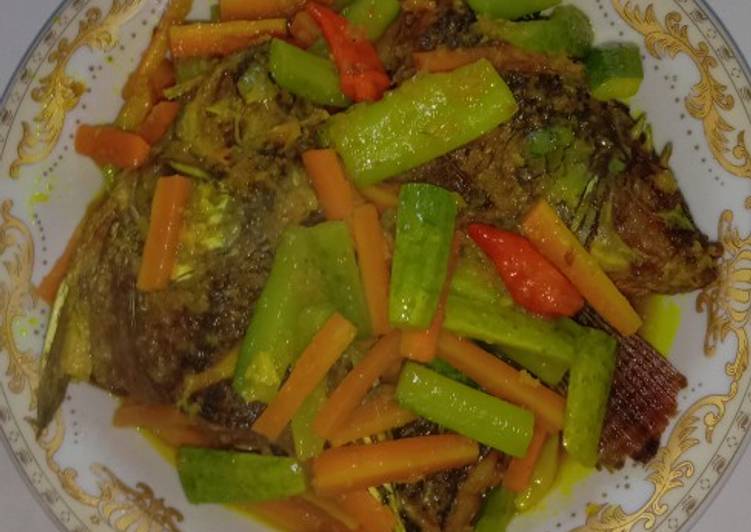 Resep Acar ikan mujair yang Bisa Manjain Lidah