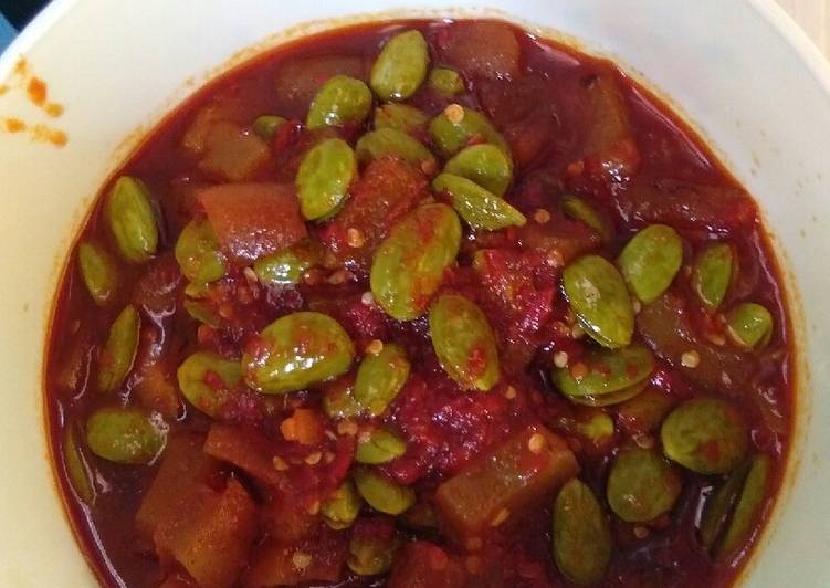 Easiest Way to Prepare Yummy Balado kikil pete