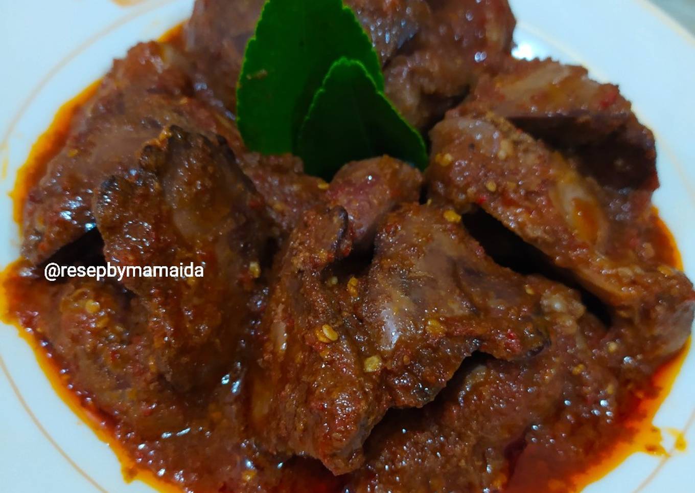 Balado Ati Ampela Ayam