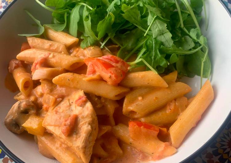 Simple Way to Prepare Super Quick Homemade Creamy Cajun Chicken Pasta