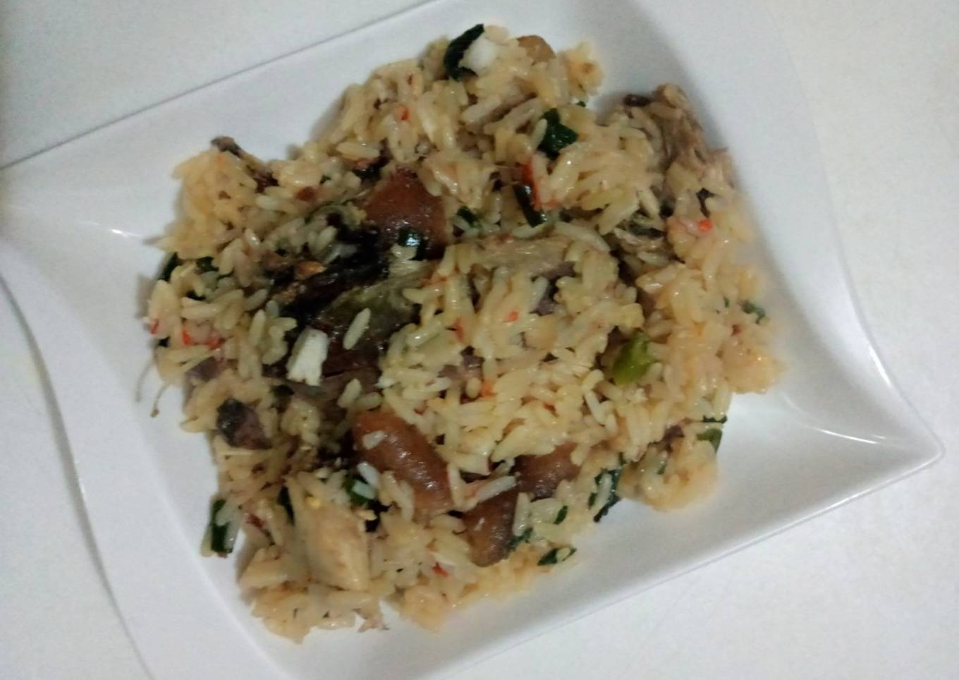 Native coconut rice