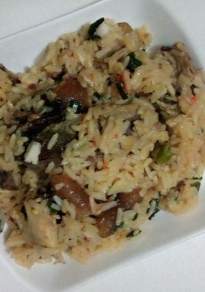 A picture of Native coconut rice.