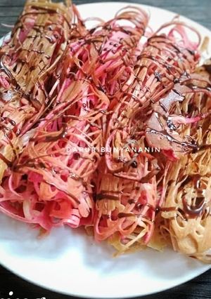 Foto resep Pukis laba laba (jaring laba laba)