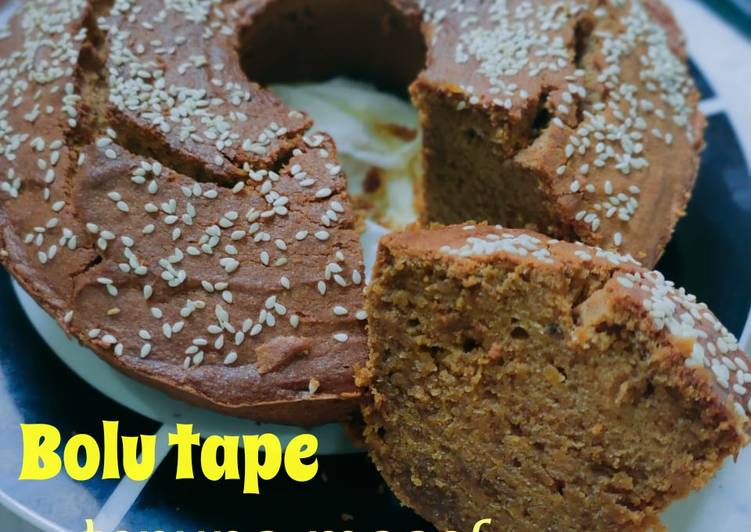 Bolu Tape Gula Aren tepung Mocaf (gluten free)