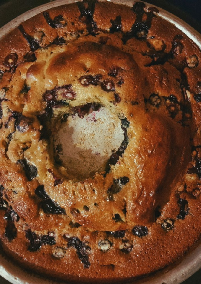 Una foto de Budín de Arándanos 🍇 y Naranja 🍊