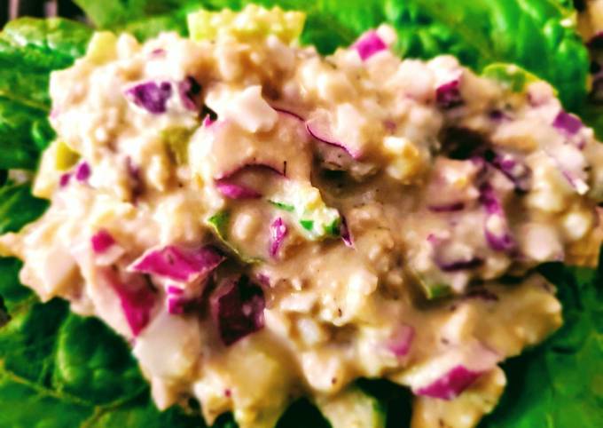 Steps to Prepare Ultimate Keto Creamy Egg Salad - Trying New Recipes