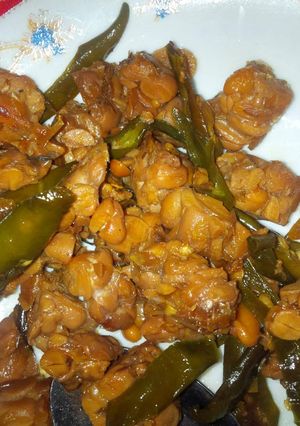 Foto resep Tempe cabe ijo (umum)