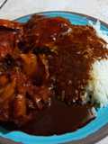 Pollo con salsa agridulce