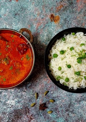 A picture of Jhinga or Prawn Malai Curry (Jhinga Masala).