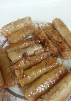 A picture of Baklava Rolls.