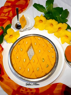 আম সুজির হালুয়া রেসিপির প্রধান ছবি