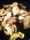 Sassami de frango com cúrcuma