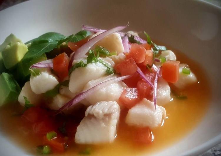 Ceviche de Pescado (made in me)