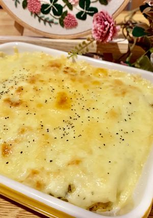 Foto resep Japanese rice gratin (Doria)