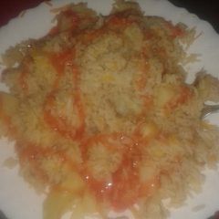 A picture of Potato rice.