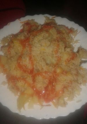 A picture of Potato rice.