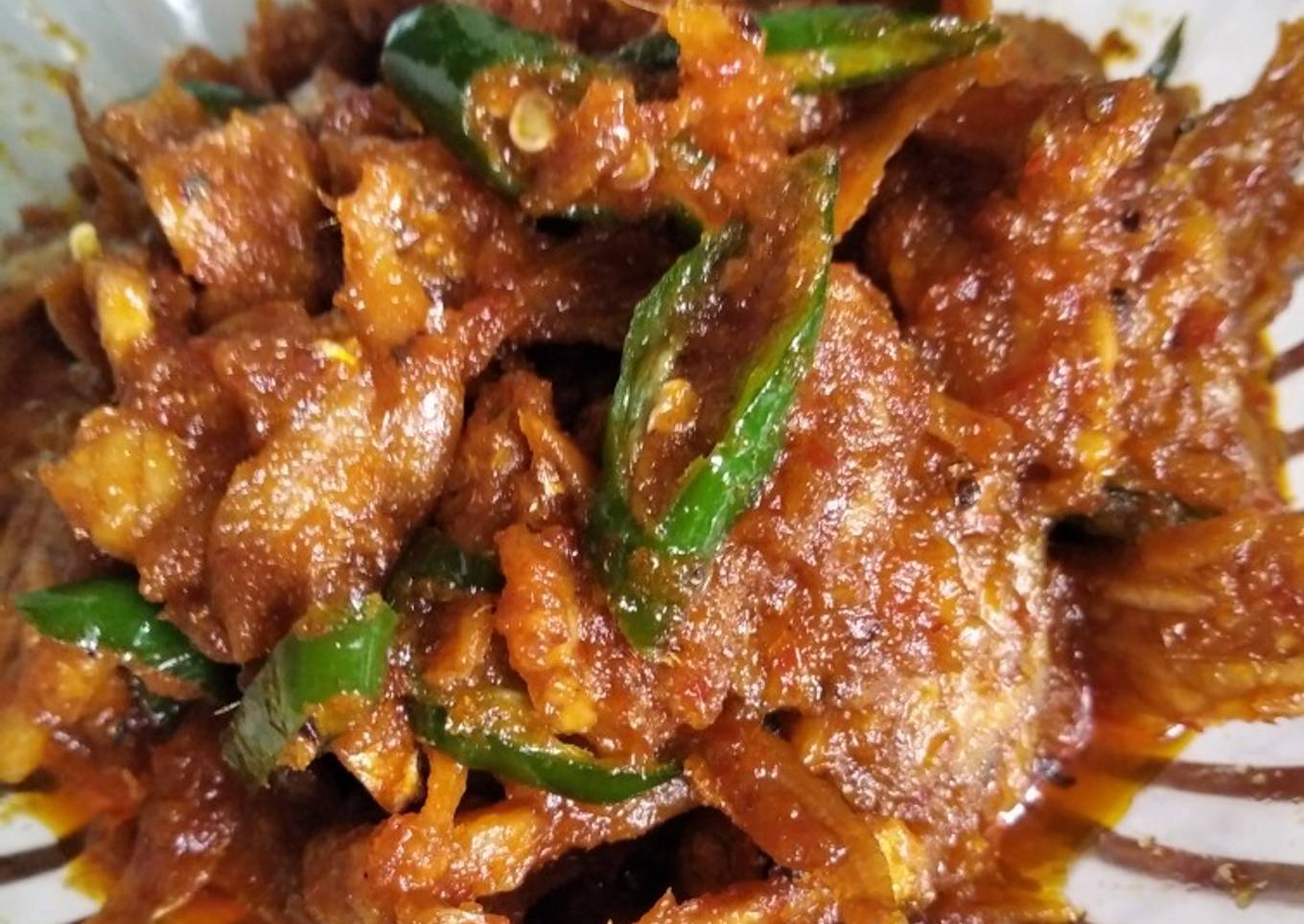 Balado Ikan Asin