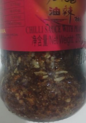 Hình của món Koji chilli crisps.