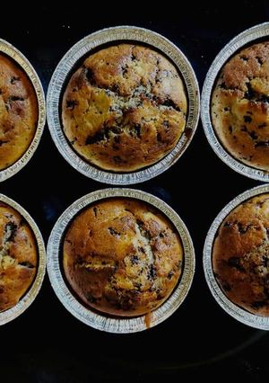Une photo de 🍫Muffins Chocolat Banane !!🍌