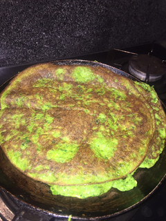 Una foto de Tortilla de acelga y espinaca