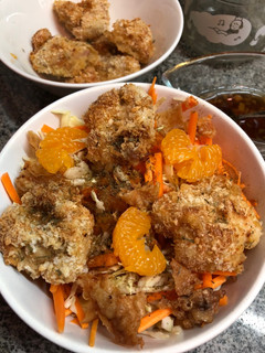 吉桔炸雞沙拉 的食譜成品照片