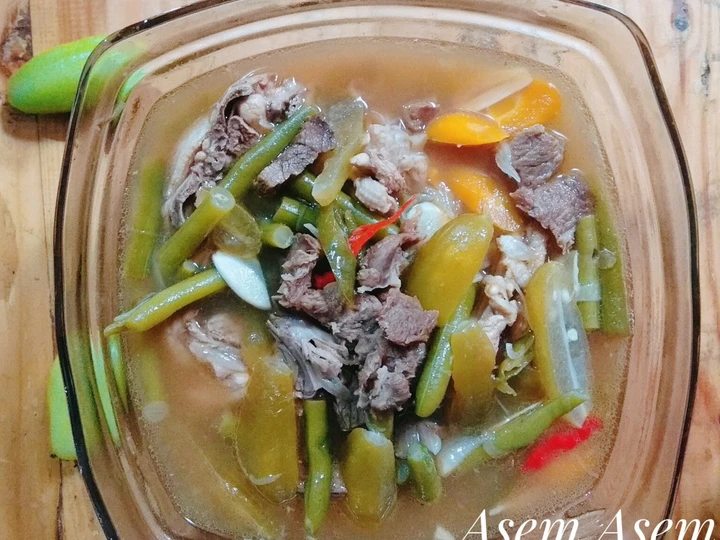 Cara Gampang Membikin Resep Asem Asem Daging yang  Bikin Ketagihan Anti Ribet, Bikin Ngiler