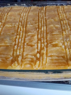 Una foto de Pastel de papa y calabaza... Deli!