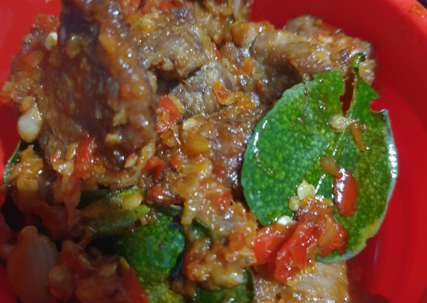 Daging masak pedas