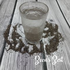 A picture of Chia Seeds Water.