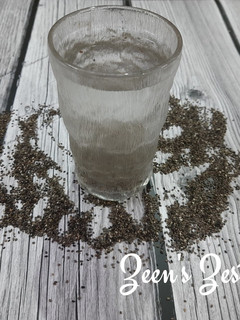 A picture of Chia Seeds Water.