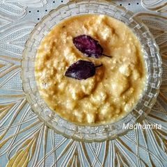 A picture of Chhena kheer.