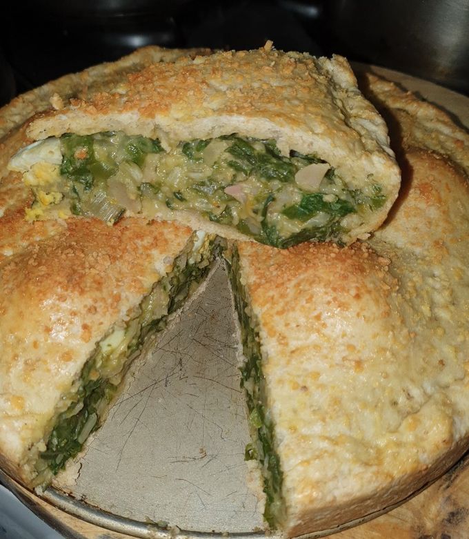 Una foto de Pascualina con masa de avena y harina!🍃