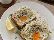 A picture of salmon cream cheese bread