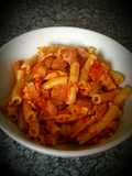 Roasted Tomato and Bacon Pasta