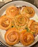 Bosnian Meat Pie (Burek) with home made filo pastry
