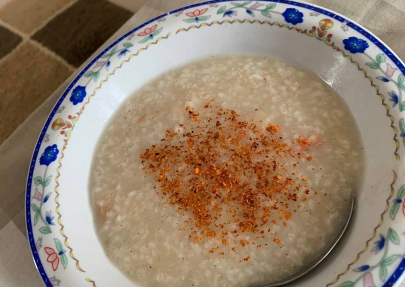 Bubur udang ala ta wan
