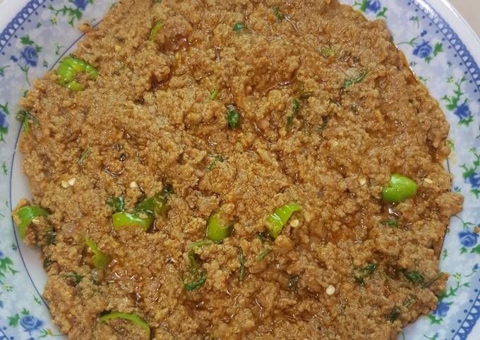 Recipe of Ultimate Bhuna qeema